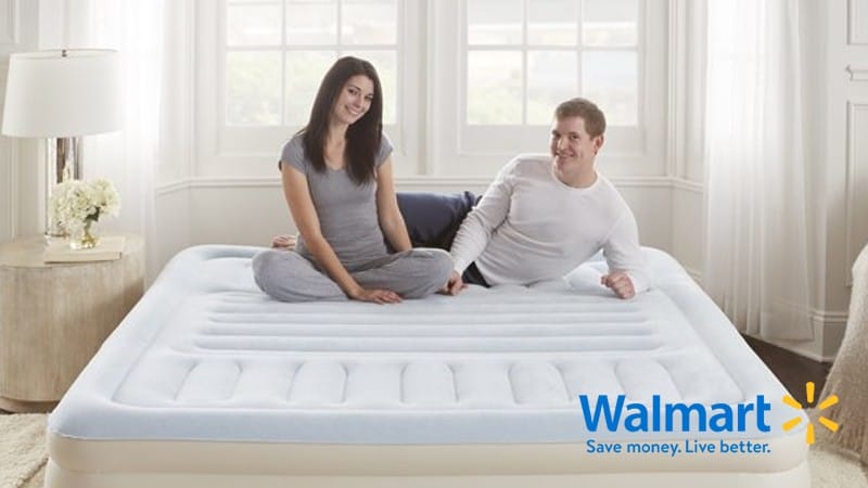 walmart air mattress return