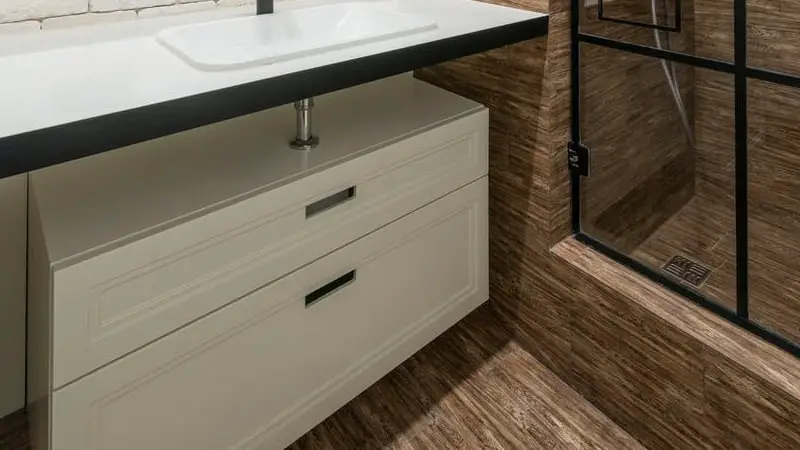 What Do You Do with A Fake Drawer Under a Sink?