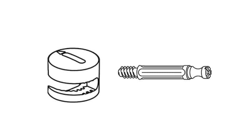 How to Remove IKEA Screw Fastener 